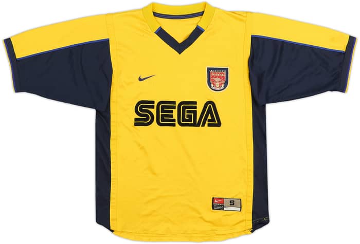 1999-01 Arsenal Away Shirt Henry #14 - 6/10 - (S)