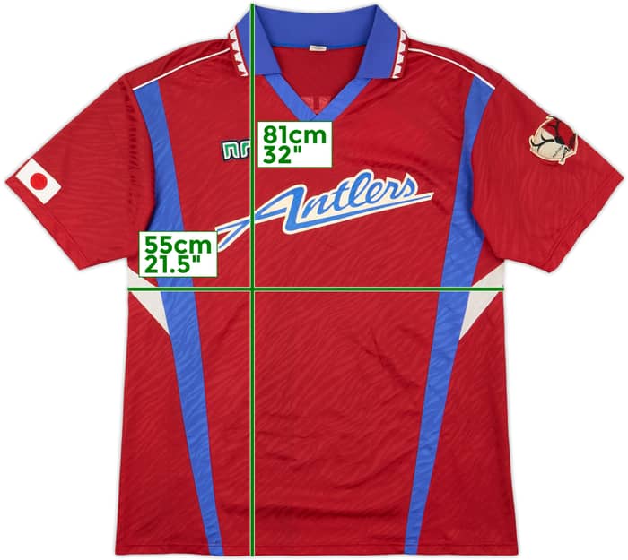 1992 Kashima Antlers Home Shirt - 8/10 - (XL)