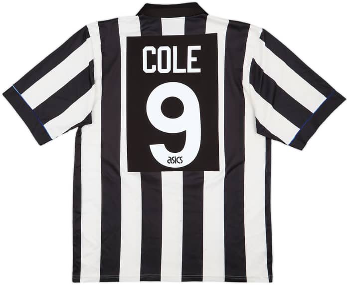 1993-95 Newcastle Home Shirt Cole #9 - 6/10 - (XL)