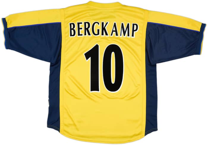 1999-01 Arsenal Away Shirt Bergkamp #10 - 8/10 - (L)