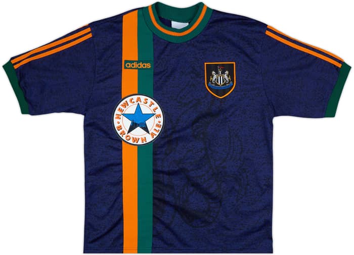 1997-98 Newcastle Away Shirt Shearer #9 - 9/10 - (L)