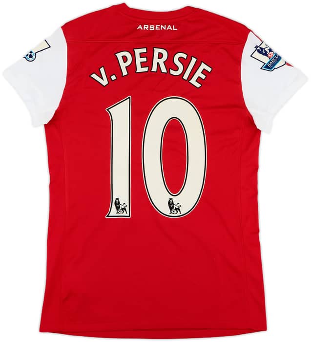 2011-12 Arsenal Home Shirt v.Persie #20 - 9/10 - (Women's S)