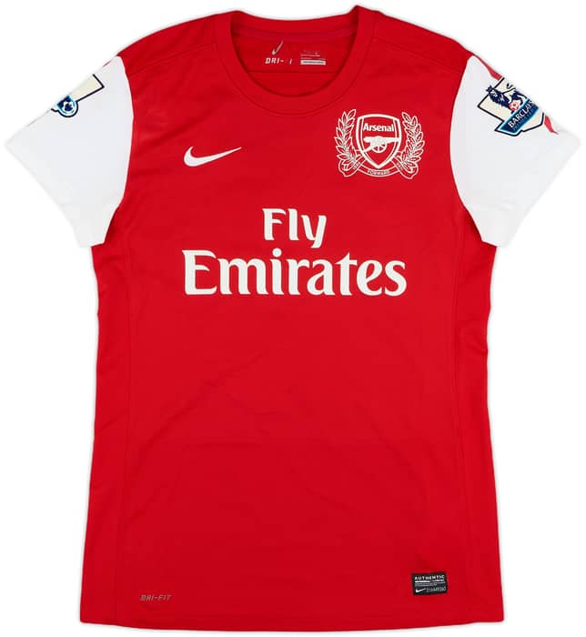 2011-12 Arsenal Home Shirt v.Persie #20 - 9/10 - (Women's S)