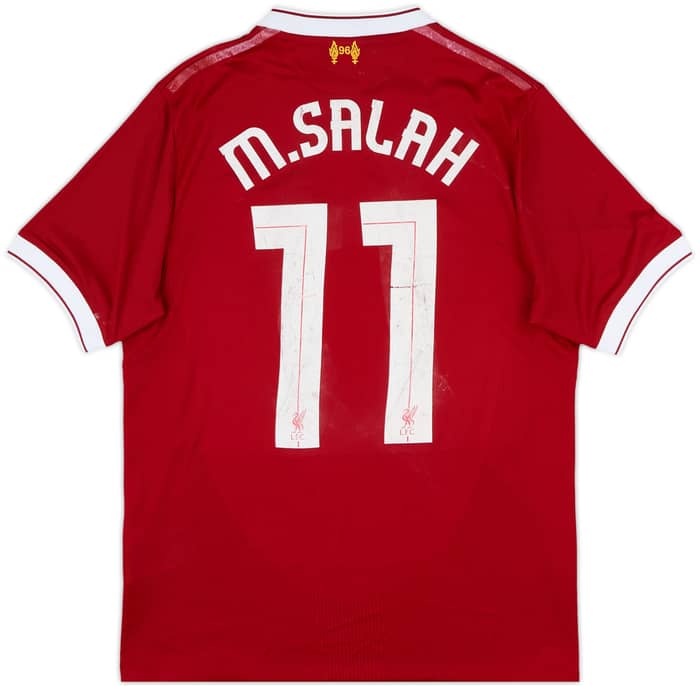 2017-18 Liverpool 125 Years Home Shirt M.Salah #11 - 5/10 - (S)