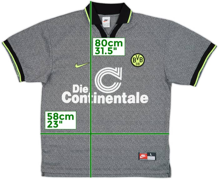 1997-98 Borussia Dortmund Away Shirt - 10/10 - (L)