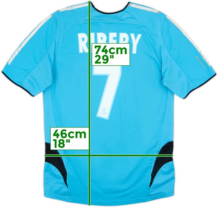 2005-06 Olympique Marseille Away Shirt Ribery #7 - 5/10 - (S)