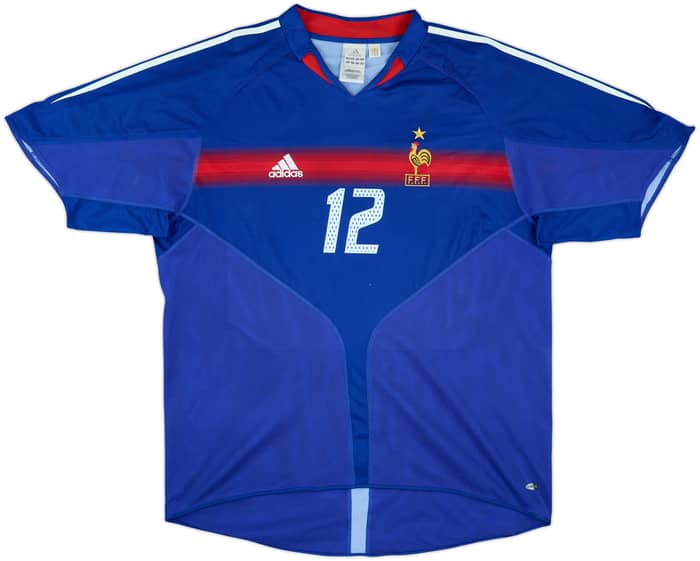 2004-06 France Home Shirt Henry #12 - 6/10 - (XL)