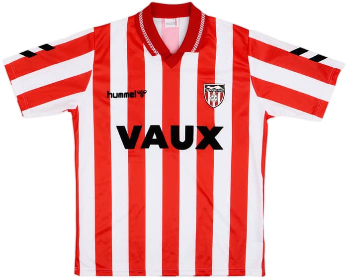1991-94 Sunderland Home Shirt - 6/10 - (L)