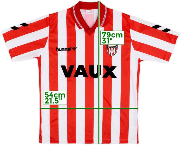 1991-94 Sunderland Home Shirt - 6/10 - (L)