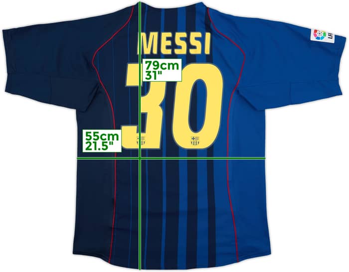 2004-05 Barcelona Away Shirt Messi #30 - 10/10 - (L)