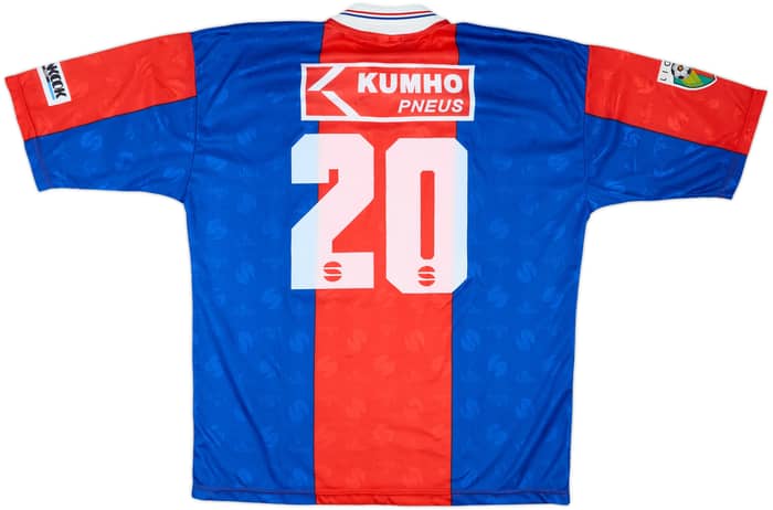 1998-99 FC Alverca Match Issue Home Shirt #20