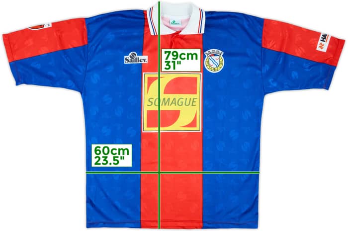 1998-99 FC Alverca Match Issue Home Shirt #20