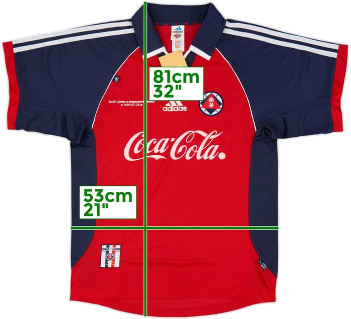 1999-00 South China 'vs. Manchester United' Special Shirt (L)