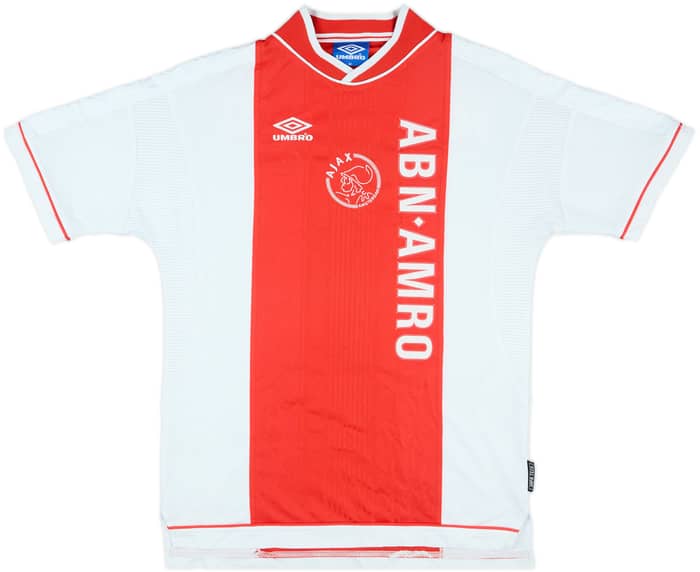 1999-00 Ajax Home Shirt Van Der Vaart #43 - 8/10 - (M)