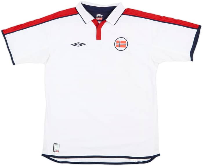 2002-04 Norway Away Shirt - 8/10 - (L)