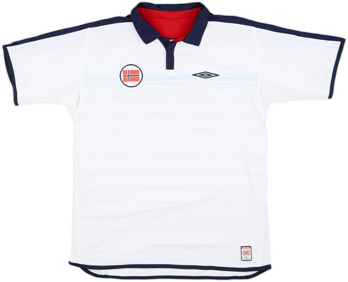 2002-04 Norway Away Shirt - 8/10 - (L)