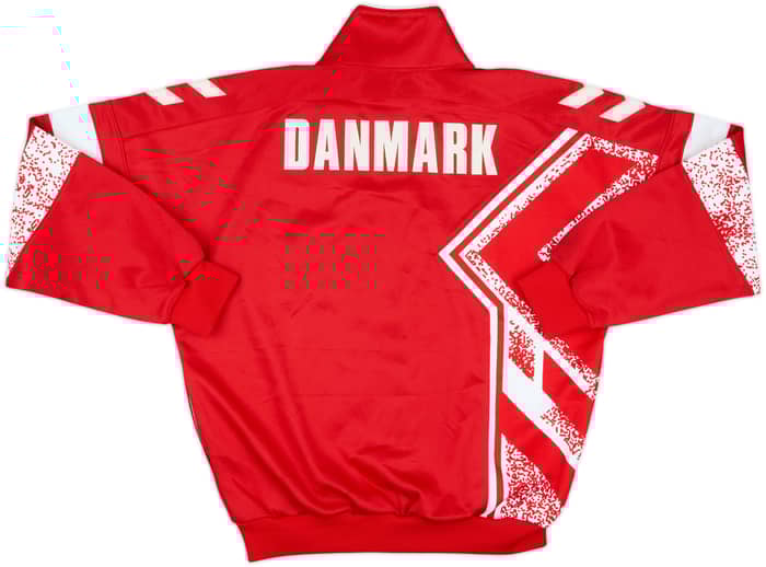 1995-96 Denmark Hummel Track Jacket - 9/10 - (L)