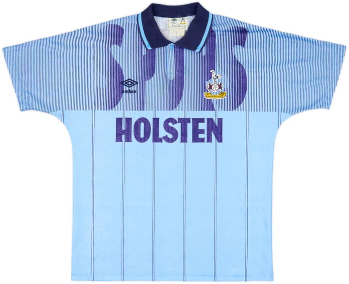 1991-94 Tottenham Third Shirt Sheringham #10 - 8/10 - (L)
