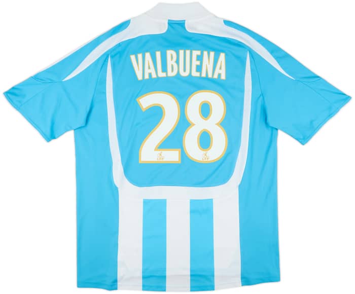 2007-08 Olympique Marseille Away Shirt Valbuena #28 - 8/10 - (L)