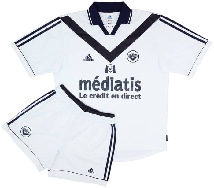 1999-00 Bordeaux Away Shirt & Shorts - 8/10 - (L)