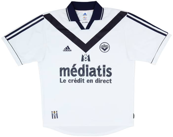 1999-00 Bordeaux Away Shirt & Shorts - 8/10 - (L)