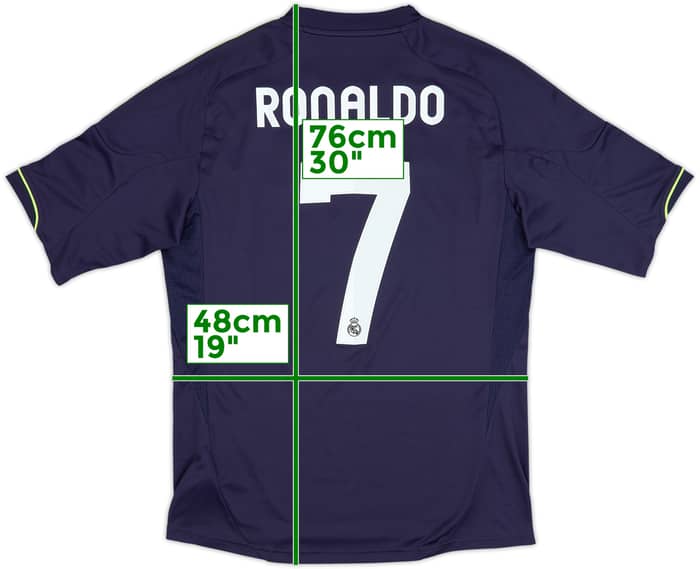 2012-13 Real Madrid Away Shirt Ronaldo #7 - 8/10 - (M)