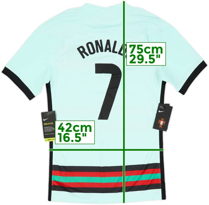 2020-22 Portugal Away Shirt Ronaldo #7 (XS)