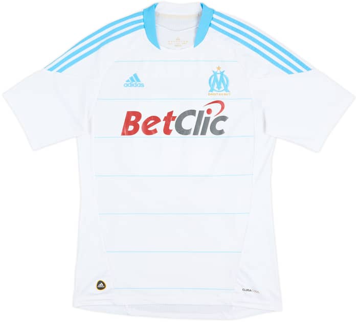 2010-11 Olympique Marseille Home Shirt Gignac #10 - 6/10 - (M)