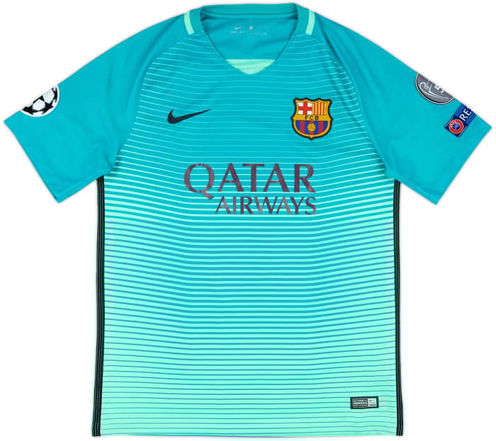 2016-17 Barcelona Third Shirt A. Iniesta #8 - 9/10 - (M)