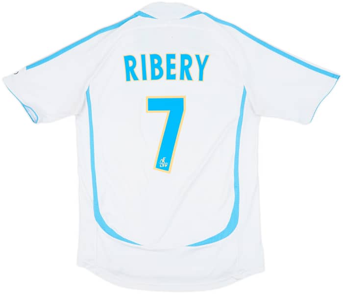2006-07 Olympique Marseille Home Shirt Ribery #7 - 8/10 - (S)
