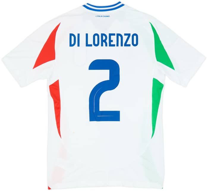 2024-25 Italy Away Shirt Di Lorenzo #2 (S)