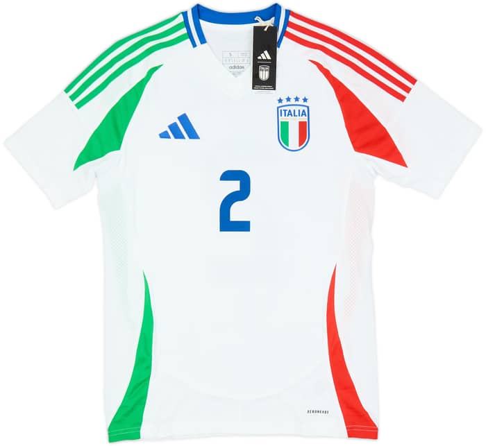 2024-25 Italy Away Shirt Di Lorenzo #2 (S)
