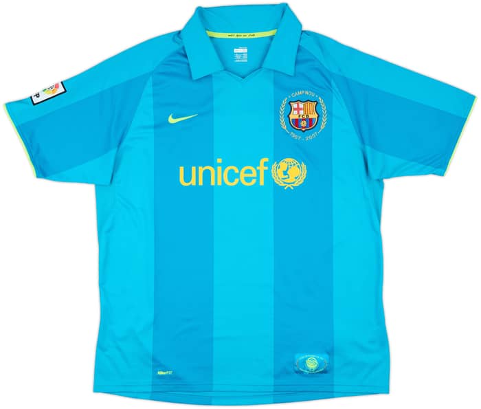 2007-09 Barcelona Away Shirt Ronaldinho #10 - 8/10 - (XL)