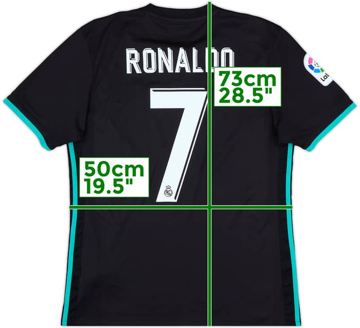 2017-18 Real Madrid Away Shirt Ronaldo #7 - 9/10 - (M)