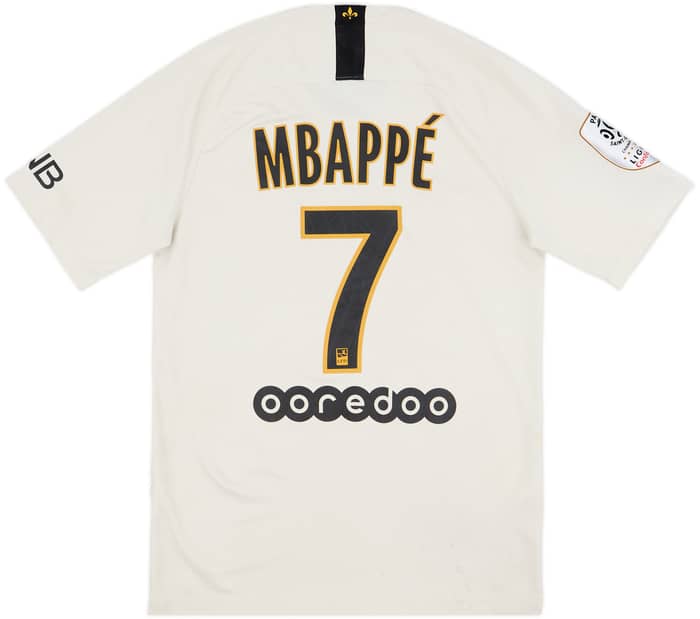 2018-19 Paris Saint-Germain Away Shirt Mbappe #7 - 6/10 - (S)