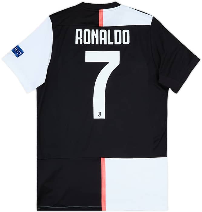 2019-20 Juventus Home Shirt Ronaldo #7 - 8/10 - (M)