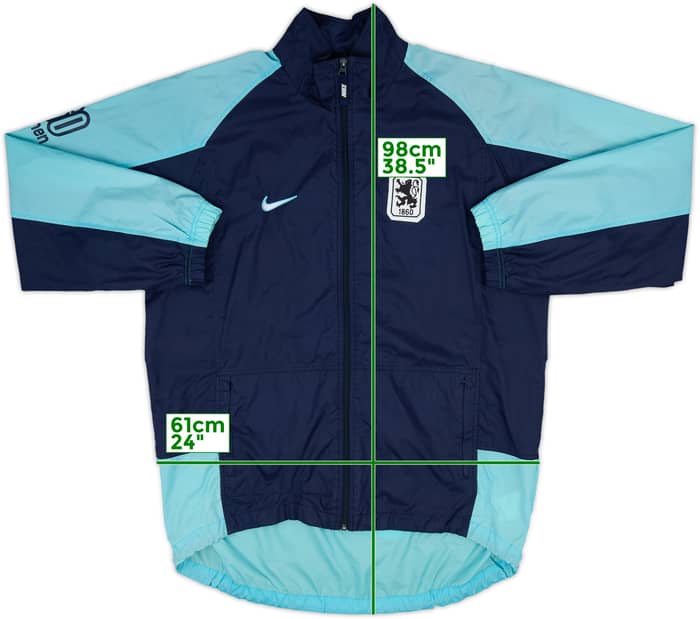 1997-98 1860 Munich Nike Rain Jacket - 7/10 - (XL)