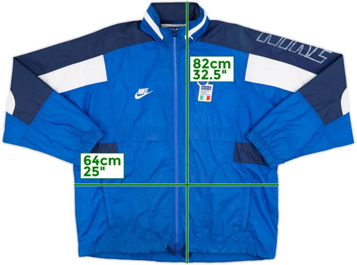 1996-97 Italy Nike Track Jacket - 7/10 - (L)
