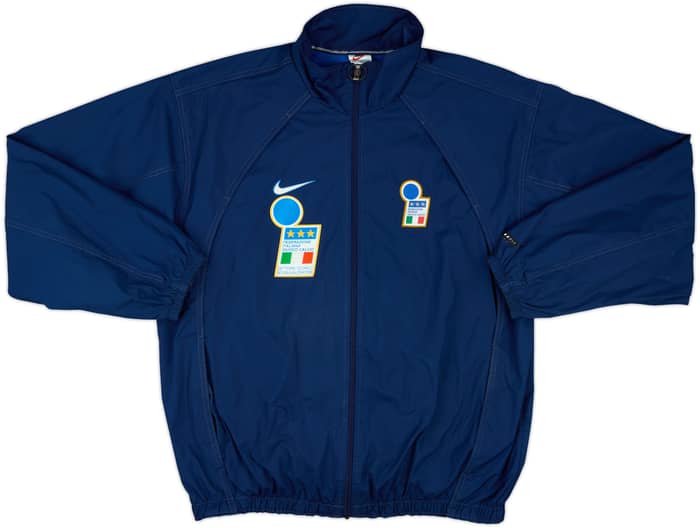 1998-99 Italy Nike 'Coaching School' Track Jacket - 8/10 - (M)