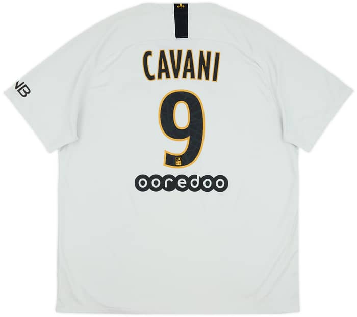 2018-19 Paris Saint-Germain Away Shirt Cavani #9 - 9/10 - (XXL)