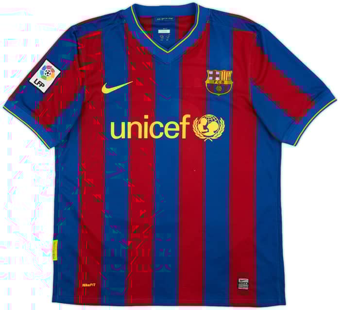 2009-10 Barcelona Home Shirt A.Iniesta #8 - 5/10 - (M)