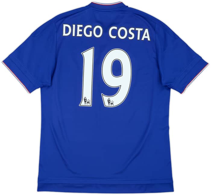 2015-16 Chelsea Home Shirt Diego Costa #19 - 7/10 - (M)