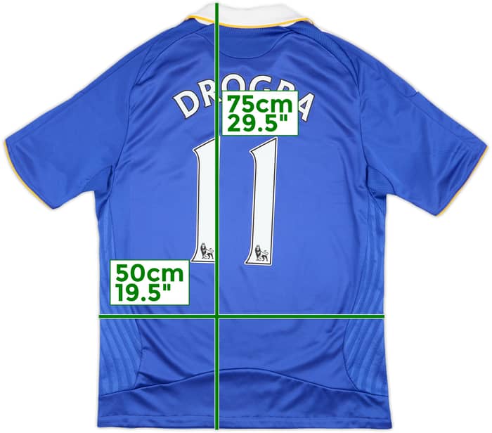 2008-09 Chelsea Home Shirt Drogba #11 - 5/10 - (M)