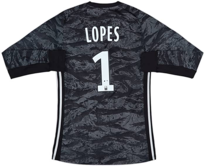 2018-19 Lyon GK Shirt Lopes #1 - 6/10 - (S)