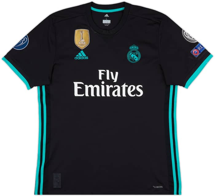 2017-18 Real Madrid Away Shirt Sergio Ramos #4 - 7/10 - (L)