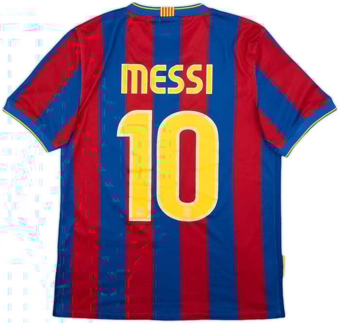 2009-10 Barcelona Home Shirt Messi #10 - 7/10 - (S)