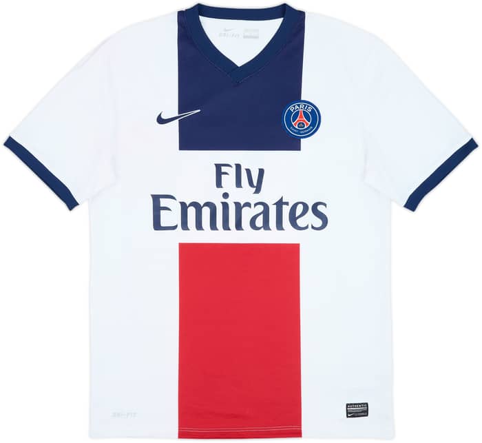 2013-14 Paris Saint-Germain Away Shirt Ibrahimovic #10 - 7/10 - (M)