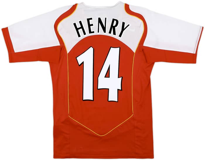 2004-05 Arsenal Home Shirt Henry #14 - 9/10 - (S)