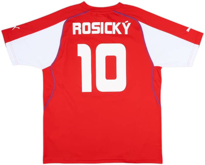 2004-05 Czech Republic Basic Home Shirt Rosicky #10 - 9/10 - (XXL)
