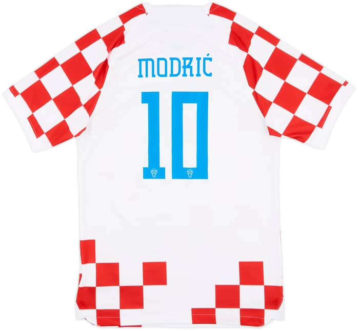 2022-23 Croatia Home Shirt Modric #10 - 9/10 - (S)